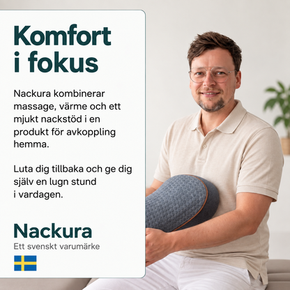 Nackura – Massagekudde för nacke